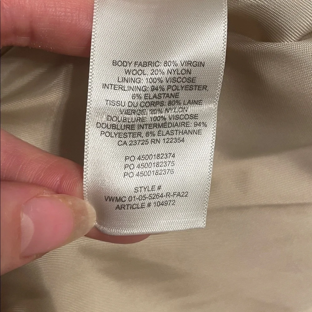 Babaton stedman coat